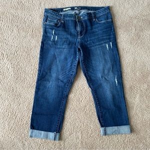 KUT From the Cloth Reese Ankle Straight Cropped Jeans Women’s 12